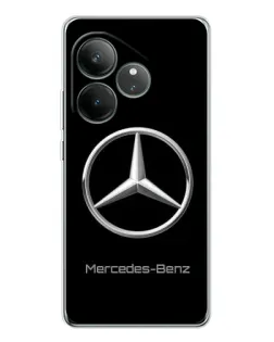 Чехол для Realme GT Neo 7 с картинкой «Mercedes Silver Logo»