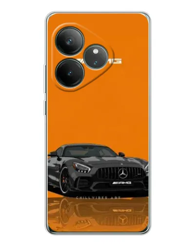 Чехол для Realme GT Neo 7 с картинкой «Оранжевый Mercedes AMG» Чехол для Realme GT Neo 7 с картинкой «Оранжевый Mercedes AMG»