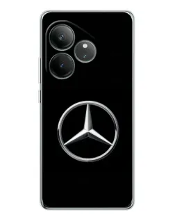 Чехол для Realme GT Neo 7 с картинкой «Mercedes классический лого»