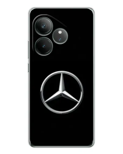Чехол для Realme GT Neo 7 с картинкой «Mercedes классический лого» Чехол для Realme GT Neo 7 с картинкой «Mercedes классический лого»