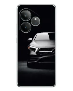 Чехол для Realme GT Neo 7 с картинкой «Свет фар Mercedes»