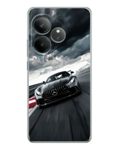 Чехол для Realme GT Neo 7 с картинкой «Гоночный Mercedes AMG» Чехол для Realme GT Neo 7 с картинкой «Гоночный Mercedes AMG»