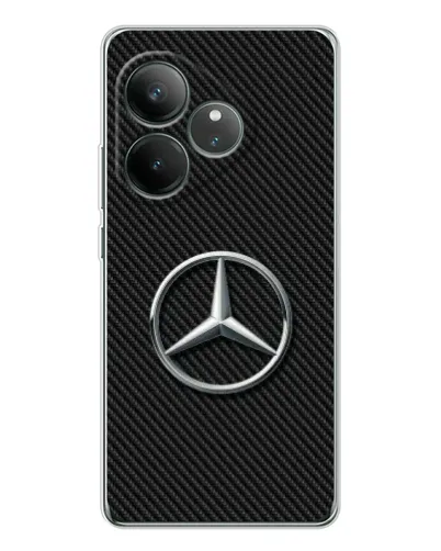 Чехол для Realme GT Neo 7 с картинкой «Карбоновый Mercedes стиль» Чехол для Realme GT Neo 7 с картинкой «Карбоновый Mercedes стиль»