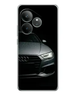 Чехол для Realme GT Neo 7 с картинкой «Audi — детализация кузова»