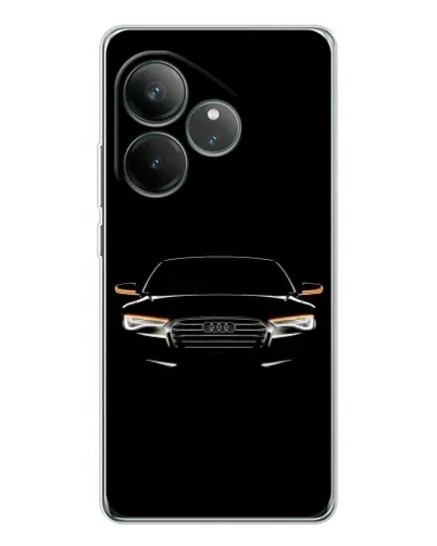 Чехол для Realme GT Neo 7 с картинкой «Audi — ночной контур» Чехол для Realme GT Neo 7 с картинкой «Audi — ночной контур»