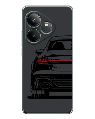 Чехол для Realme GT Neo 7 с картинкой «Задняя часть Audi — арт» Чехол для Realme GT Neo 7 с картинкой «Задняя часть Audi — арт»