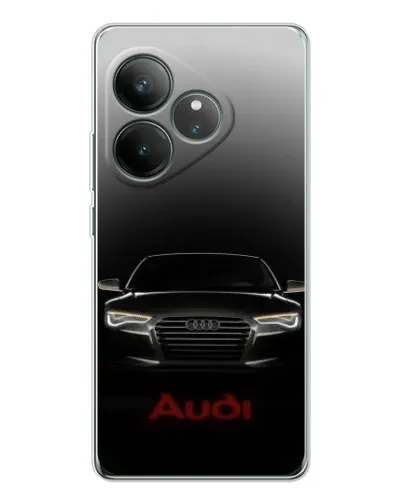 Чехол для Realme GT Neo 7 с картинкой «Audi — градиентный контур» Чехол для Realme GT Neo 7 с картинкой «Audi — градиентный контур»