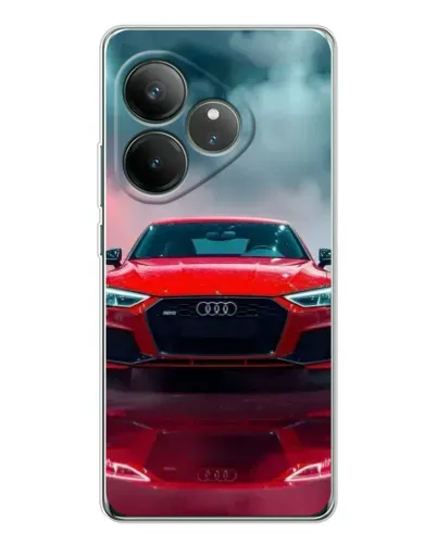 Чехол для Realme GT Neo 7 с картинкой «Audi RS — красный стиль» Чехол для Realme GT Neo 7 с картинкой «Audi RS — красный стиль»