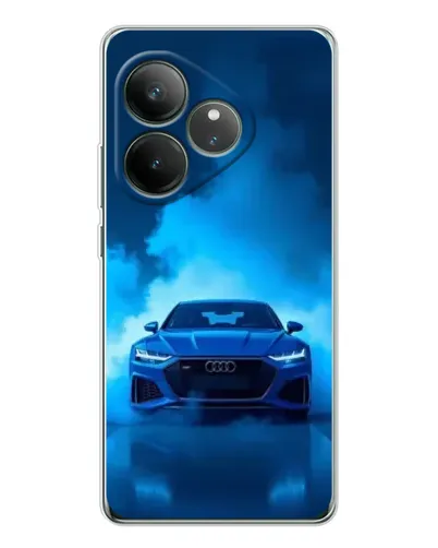 Чехол для Realme GT Neo 7 с картинкой «Audi — голубая энергия» Чехол для Realme GT Neo 7 с картинкой «Audi — голубая энергия»