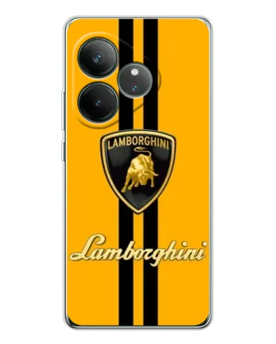 Чехол для Realme GT Neo 7 с картинкой «Lamborghini Stripe желтый» Чехол для Realme GT Neo 7 с картинкой «Lamborghini Stripe желтый»