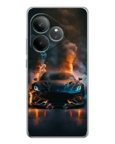 Чехол для Realme GT Neo 7 с картинкой «Lamborghini дымная эстетика» Чехол для Realme GT Neo 7 с картинкой «Lamborghini дымная эстетика»
