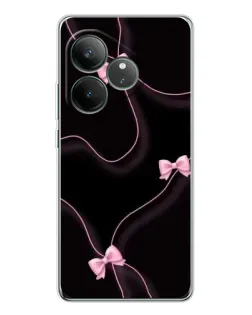 Чехол для Realme GT Neo 7 с картинкой «Розовые ленты»