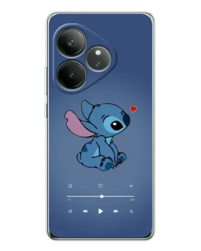Чехол для Realme GT Neo 7 с картинкой «Музыкальный Stitch»