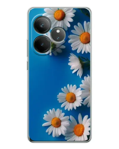 Чехол для Realme GT Neo 7 с картинкой «Белоснежные маргаритки» Чехол для Realme GT Neo 7 с картинкой «Белоснежные маргаритки»