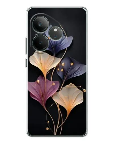 Чехол для Realme GT Neo 7 с картинкой «Лиловые цветы грации» Чехол для Realme GT Neo 7 с картинкой «Лиловые цветы грации»