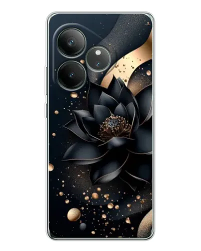 Чехол для Realme GT Neo 7 с картинкой «Черный лотос» Чехол для Realme GT Neo 7 с картинкой «Черный лотос»
