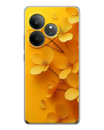 Чехол для Realme GT Neo 7 с картинкой «Золотые лепестки» Чехол для Realme GT Neo 7 с картинкой «Золотые лепестки»