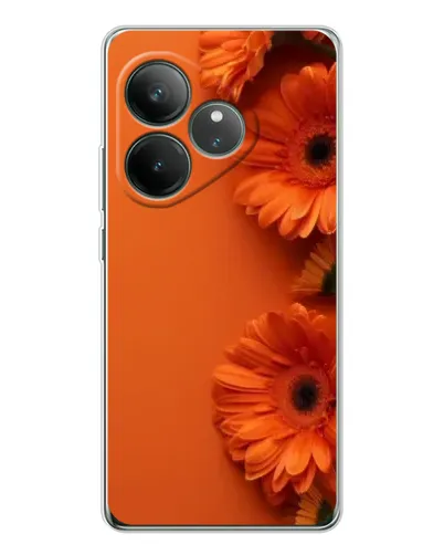 Чехол для Realme GT Neo 7 с картинкой «Оранжевые герберы» Чехол для Realme GT Neo 7 с картинкой «Оранжевые герберы»
