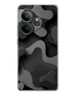 Чехол для Realme GT Neo 7 с картинкой «Темный абстрактный камуфляж» Чехол для Realme GT Neo 7 с картинкой «Темный абстрактный камуфляж»