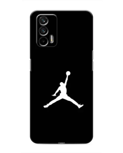 Чехол для Realme GT с картинкой «Jordan Silhouette»