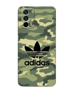 Чехол для Realme GT с картинкой «Милитари стиль Adidas»