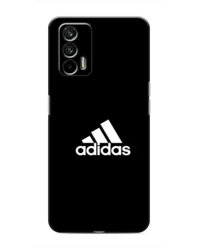 Чехол для Realme GT с картинкой «Черная классика Adidas»