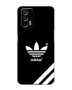 Чехол для Realme GT с картинкой «Adidas с диагональными полосами»