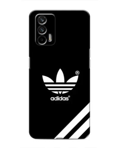 Чехол для Realme GT с картинкой «Adidas с диагональными полосами»