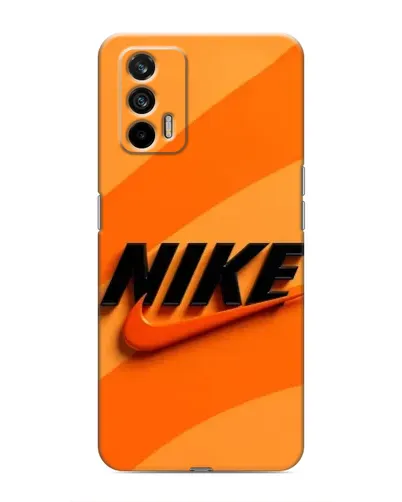 Чехол для Realme GT с картинкой «Оранжевый драйв Nike» Чехол для Realme GT с картинкой «Оранжевый драйв Nike»