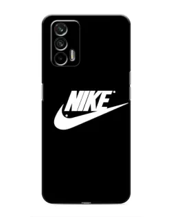 Чехол для Realme GT с картинкой «Мазки краски Nike»