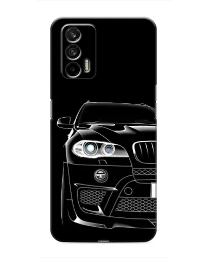 Чехол для Realme GT с картинкой «Темный силуэт BMW» Чехол для Realme GT с картинкой «Темный силуэт BMW»