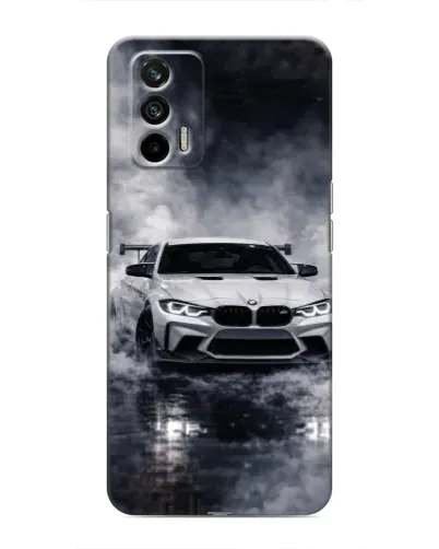 Чехол для Realme GT с картинкой «BMW сквозь туман» Чехол для Realme GT с картинкой «BMW сквозь туман»