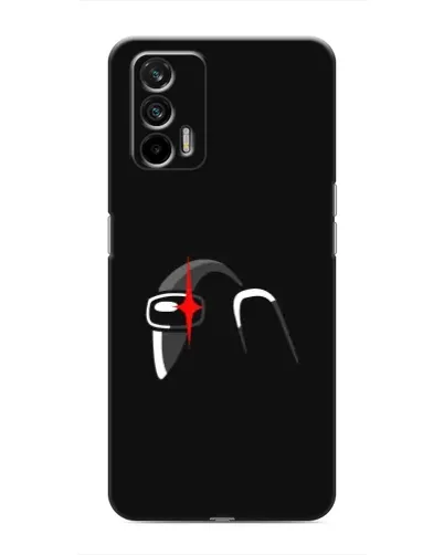 Чехол для Realme GT с картинкой «Among Us шлем» Чехол для Realme GT с картинкой «Among Us шлем»