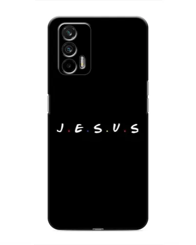 Чехол для Realme GT с картинкой «Точки веры J.E.S.U.S.» Чехол для Realme GT с картинкой «Точки веры J.E.S.U.S.»