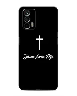 Чехол для Realme GT с картинкой «Иисус любит тебя»