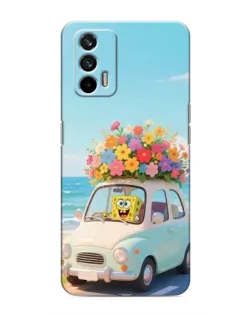 Чехол для Realme GT с картинкой «Автомобильное путешествие»