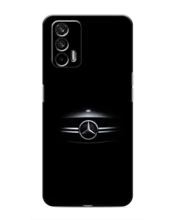 Чехол для Realme GT с картинкой «Mercedes — абстрактные линии»