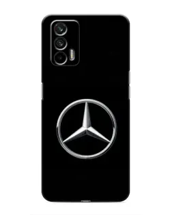 Чехол для Realme GT с картинкой «Mercedes классический лого»