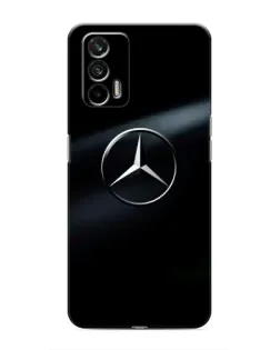Чохол для Realme GT з картинкою «Mercedes на металі»