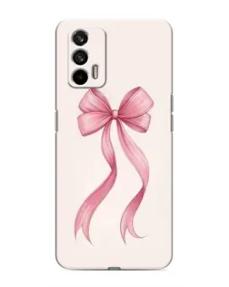 Чехол для Realme GT с картинкой «Розовый бант»
