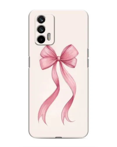 Чехол для Realme GT с картинкой «Розовый бант»
