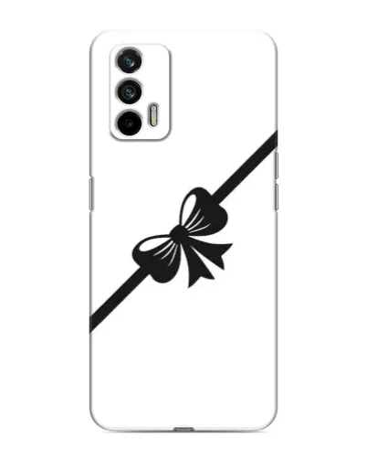 Чехол для Realme GT с картинкой «Диагональный бант»