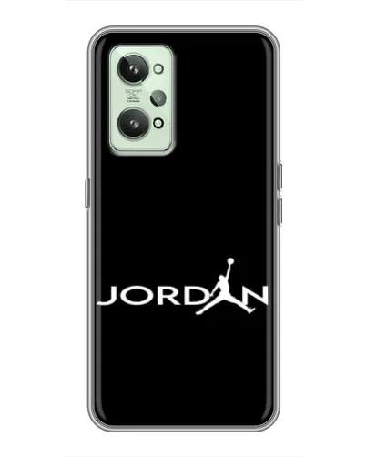 Чехол для Realme GT2 с картинкой «Jordan White Logo» Чехол для Realme GT2 с картинкой «Jordan White Logo»