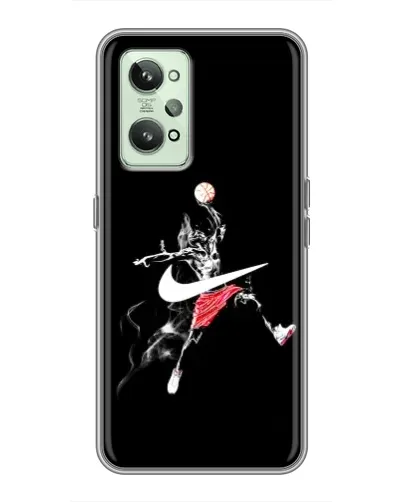 Чехол для Realme GT2 с картинкой «Jordan Jumpman» Чехол для Realme GT2 с картинкой «Jordan Jumpman»