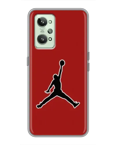 Чехол для Realme GT2 с картинкой «Jordan Red Back» Чехол для Realme GT2 с картинкой «Jordan Red Back»
