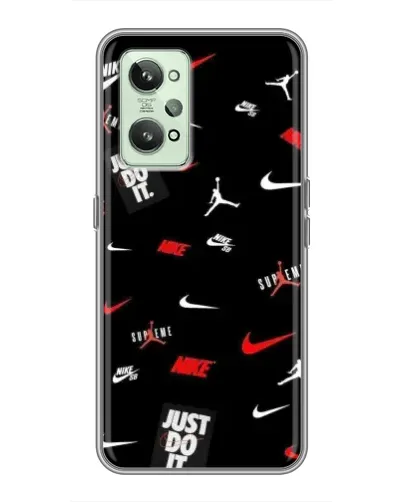 Чехол для Realme GT2 с картинкой «Nike Mix Pattern» Чехол для Realme GT2 с картинкой «Nike Mix Pattern»