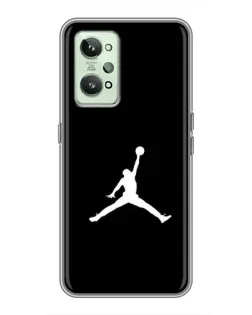 Чехол для Realme GT2 с картинкой «Jordan Silhouette»