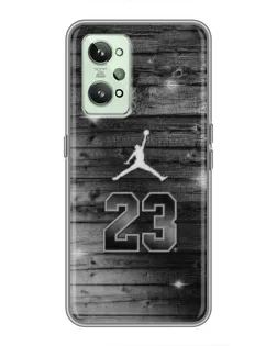 Чехол для Realme GT2 с картинкой «Jordan Carbon 23»