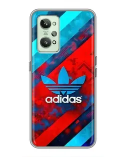 Чехол для Realme GT2 с картинкой «Абстракция Adidas»