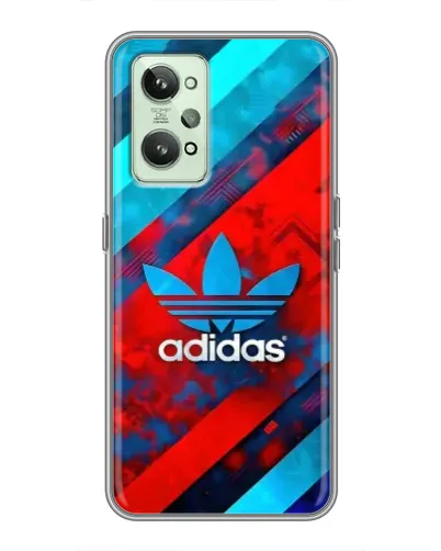 Чехол для Realme GT2 с картинкой «Абстракция Adidas»